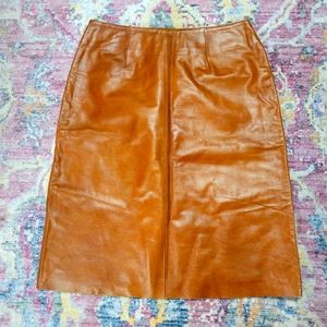 Women's Leather Skirt